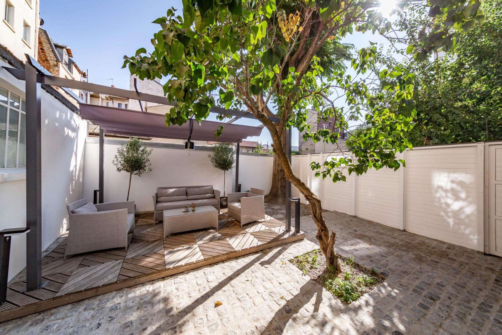 Lovely Little House With Private Garden In Paris Ivry-sur-Seine Eksteriør bilde