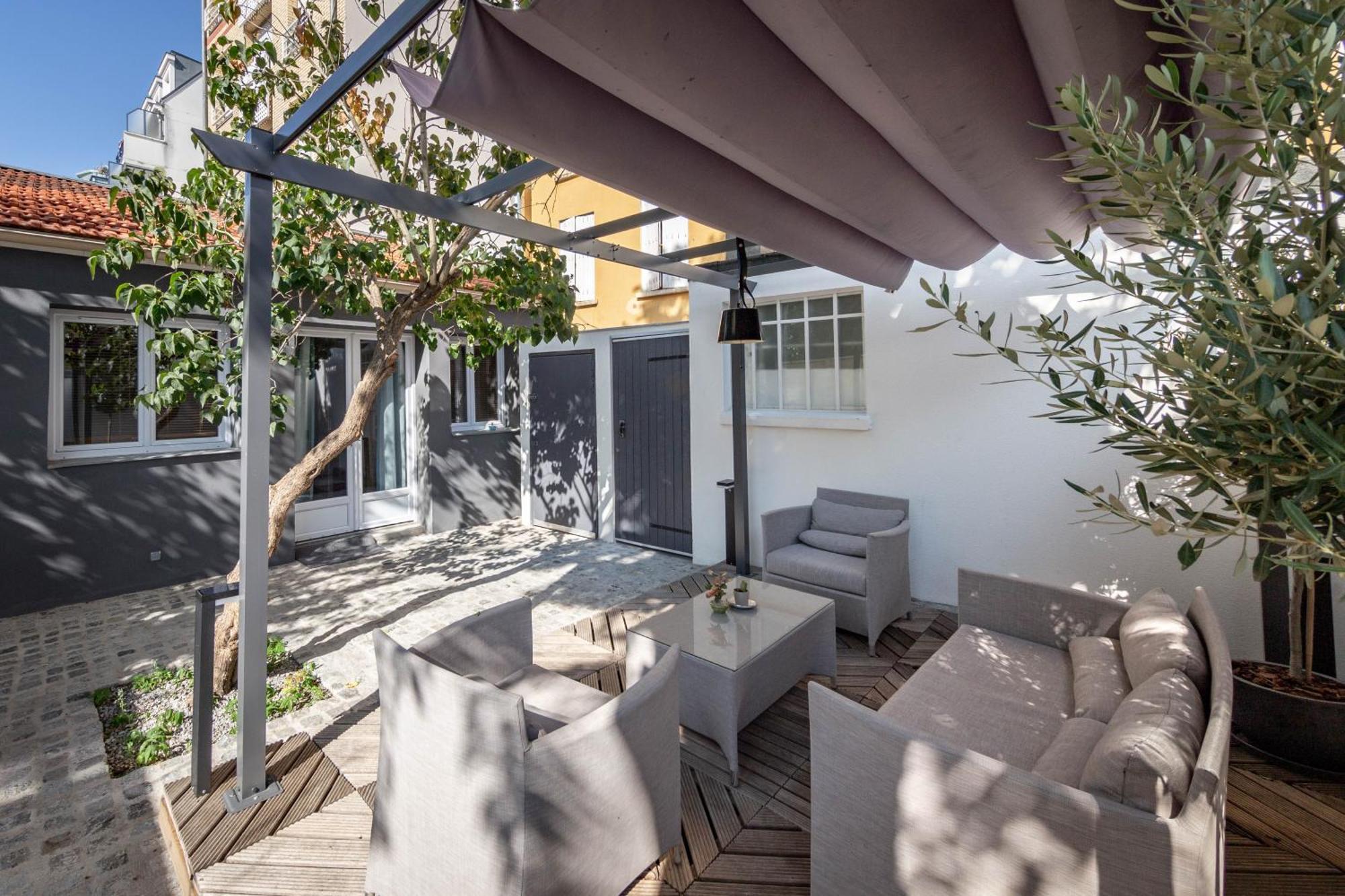 Lovely Little House With Private Garden In Paris Ivry-sur-Seine Eksteriør bilde